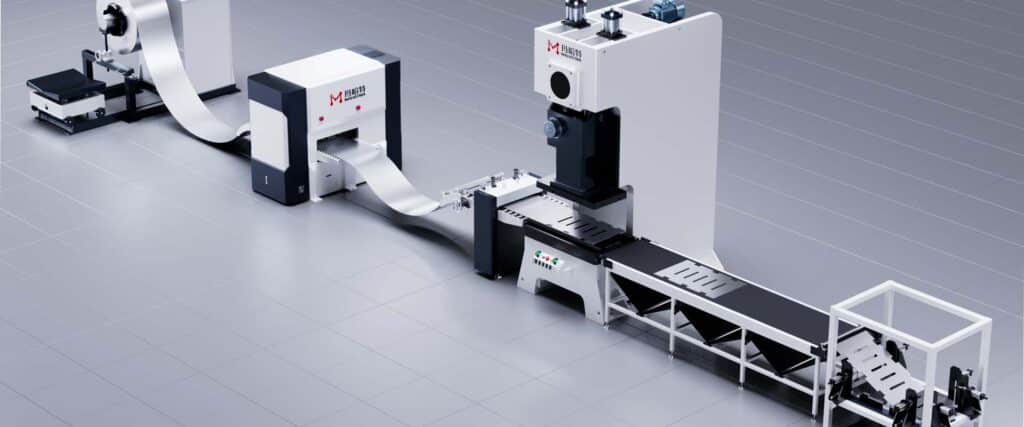 Steel plate machine