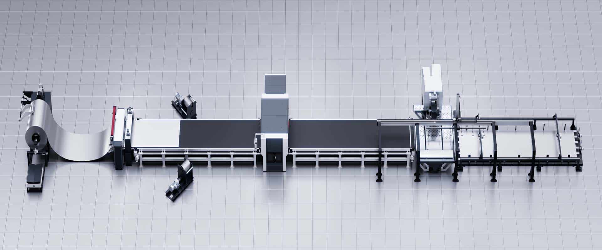 Rollers leveling machine